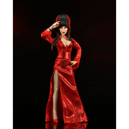 Elvira, Mistress of the Dark Clothed akčná figúrka Red, Fright, and Boo 20 cm